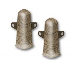 Угол наружный для плинтуса 55 мм DECONIKA 211 Дуб рустик, 1 шт. Д-П55-Нк-Ф2 211 ДУБ РСТ 