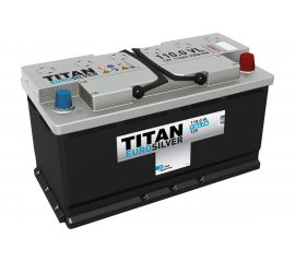 Аккумулятор TITAN EUROSILVER 110.0 VL обратная полярность, 930 А, 352x175x190 мм 4607008881455 