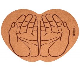 Пробковый коврик для бани и сауны Банные штучки Ладони 43х30 см 40241 