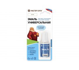 Универсальная эмаль для ванн, сантехники и бытовой техники Мастер Сити (блистер; белый 001) 2241001 