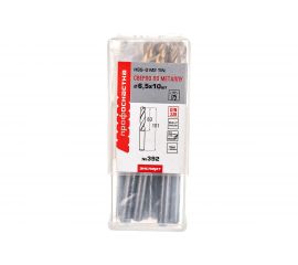 Сверло по металлу Профоснастка 0,5 мм HSS M2 TIN/135 DIN 338, 10 шт., №327 30202007 