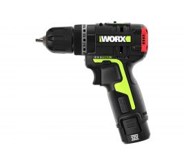Аккумуляторная ударная бесщеточная дрель-шуруповерт WORX Professional 12В, 30Нм, 2Ач х2, ЗУ, сумка WU131X 
