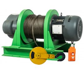 Лебедка электрическая ( электролебедка 1000/2000кг, 30/15м, U=380v, P3, 50HZ) EURO-LIFT KCD 00019831 