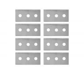 Лезвия к скребку для стеклокерамических плит 8 шт МУЛЬТИДОМ MS58-174 