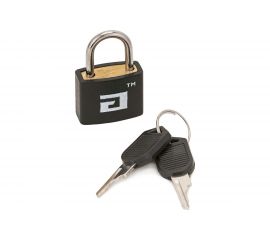 Навесной замок для чемоданов Аллюр ВС1Л-20 черный, d=2,8 мм 8499 