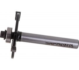 Фреза кромочная фальцевая с нижним подшипником серия 1023 (40x4x50 мм; Z3; хвостовик 8 мм) Росомаха 802313 