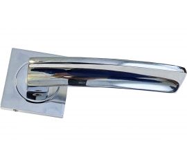 Дверная ручка HOME КВАДРО 93 хром R93150ALUKVADR 