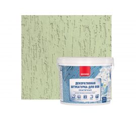 Штукатурка декоративная эластичная для плит OSB ""Шуба"" (16 кг; светло-зелёный) Neomid Н-Шуба-16/све 