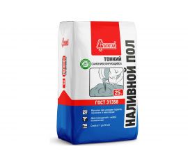 Наливной пол Старатели Тонкий самонивелирующийся 25 кг 3277/2581 