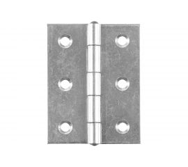 Полуширокая петля VORMANN 60х46х1,4 мм, оцинкованная, латунный штифт 00502 060 Z 