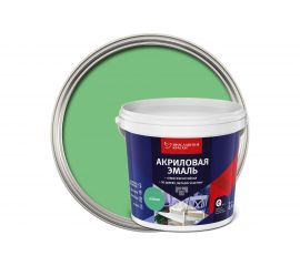 Универсальная акриловая эмаль ЯРОСЛАВСКИЕ КРАСКИ (зеленая; матовая; 0.9 кг) О05193 