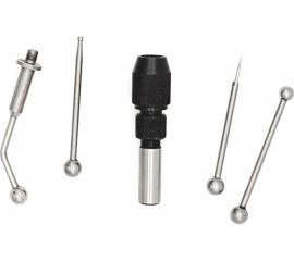 Центроискатель-краеискатель универсальный механический с набором щупов wiggler ТЕХНОРЕАЛ МА600062520 