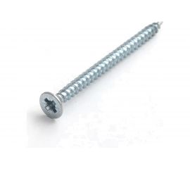 Шуруп для дерева Bohrer 5x50, универ., белый, 300 шт. SWZ-5х50-300 