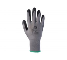 Защитные перчатки с рельефным латексным покрытием Jeta Safety JL061/XL 