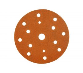 Круг шлифовальный на липучке GOLD B312T (100 шт; 150 мм; 15 отверстий; Р120) SUNMIGHT 44308 