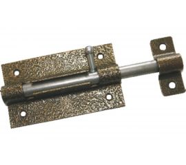 Дверная задвижка Tech-Krep 7 бронза -пакет 138874 