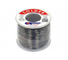 Припой (0.5 мм, 0.25 кг, Sn63/Pb37, С-6 водорастворимый флюс) ASAHI 00-00001439 