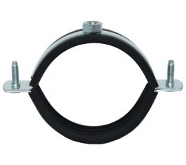 Сантехнический хомут для труб с гайкой СВК 2 1/2 М10 73-80 SVK-Fe065М10 