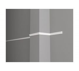 Стеновой молдинг Decor-Dizayn ударопрочный влагостойкий под покраску 19Х8Х2000 мм DD602 