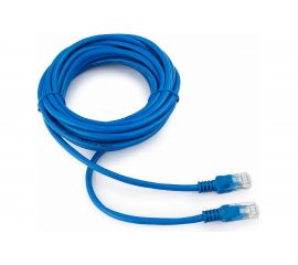 Патч-корд Cablexpert UTP PP12-5M/B кат.5e, 5м, литой, многожильный синий PP12-5M/B 