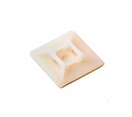 Самоклеящаяся площадка под винт REXANT 28x28 мм, белая, упаковка 100 шт. 07-2228 