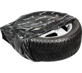 Мешки для колес Airline R12-22, PRO, ПНД повышенной прочности, 25 мкм, 105x115 см, комплект 4 шт., черный ADPB005 