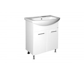Тумба для ванной комнаты Mixline РОСТОК-65 под умывальник Элеганс 65 ПВХ 536047 