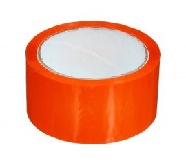 Упаковочная клейкая лента Кордленд оранжевая, 48 мм, 43 мкм, 50 м Р SCO-00331 