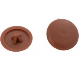 Заглушка на шуруп с крестообразным шлицем PZ 2 ЕВРОПАРТНЕР светло-коричневая 50 шт. 16 1597 4 