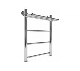 Полотенцесушитель INDIGO Line с полкой 1"" - 3/4 - 1/2, 60/40 LLSHW60-40P 