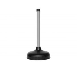 Вантуз для удаления засоров Домочист классический 30 см с пластиковой рукояткой 51271-4 