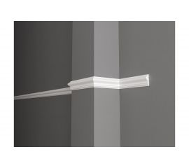 Стеновой молдинг Decor-Dizayn ударопрочный влагостойкий под покраску 42Х16Х2000 мм DD301 