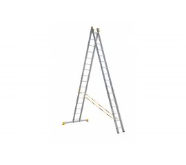 Двухсекционная алюминиевая лестница Алюмет Серия Р2 9216 