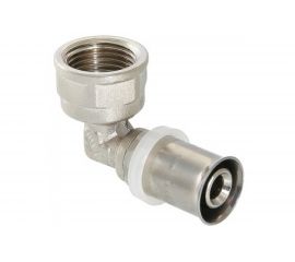 Угольник пресс с переходом на внутреннюю резьбу 20х3/4 Valtec VTm.252.N.002005 