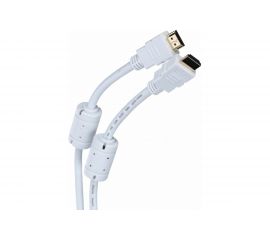 Кабель HDMI AOpen/Qust 19M/M ver 2.0, 10М, 2 фильтра, белый ACG711DW-10M 