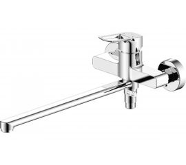 Смеситель для ванны IDDIS Spin с длинным изливом SPISBL2i10WA 