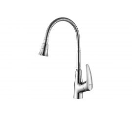 Смеситель Lemark Linara для кухни с гибким изливом LM0413C 