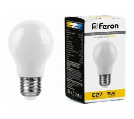 Светодиодная лампа FERON LB-375 E27 3W 2700K, 38266 