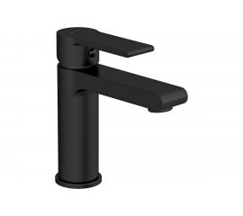 Смеситель для раковины Cersanit BRASKO BLACK с клик-клак 63107 