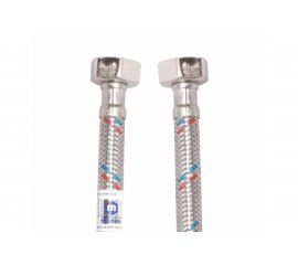 Подводка в оплётке MATEU FIL- NOX S/S, для воды, 1/2, 1.0 м, В-В 13447 