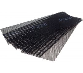 Сетка абразивная (5 шт; 115х280 мм; P 220) DENZEL 75181 