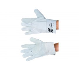 Цельноспилковые усиленные перчатки ARCTICUS КРС ВС кл, серые, мягкая крага, р.10 20027-101 