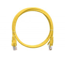 Коммутационный шнур NIKOMAX U/UTP 4 пары, желтый, 0,3м NMC-PC4UD55B-003-YL 