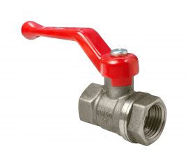 Шаровой для воды VALFEX 1"" ВР/ВР рычаг, никелированная латунь 11Б27фт1М VF.214.NR1.100.Bir 