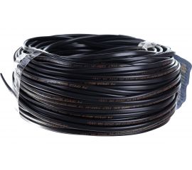 Шнур ОРЕОЛ ШВВП 2х0,5 мм ГОСТ 50 м черный 00-00002601 