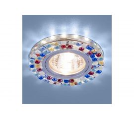 Встраиваемый светильник Elektrostandard 2195 MR16 / SL/MLT зеркальный/мульти a036819 