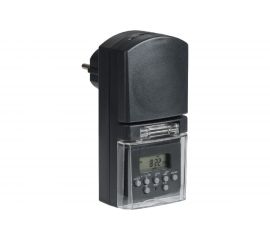 Розетка-таймер IEK РТЭ-3 электронный, 1мин, 7дней, 140on/off, 16А, IP44 ERT-10-1-16-N-01-5-44-K01 