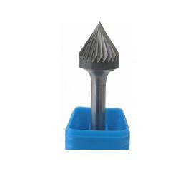 Борфреза цельная коническая с конусностью 60 градусов (3x2.6x3х38 мм; ВК8) ИНСТУЛС 00001337690 