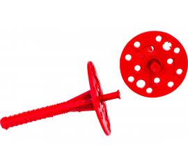 Дюбель для теплоизоляции с пластиковым гвоздём 10х80, 50шт - пакет Tech-Krep 101706 