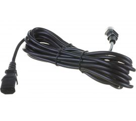 Кабель питания Hyperline PWC-IEC13-IEC14-5.0-BK монитор-компьютер IEC 320 C13 - IEC 320 C14 34926 